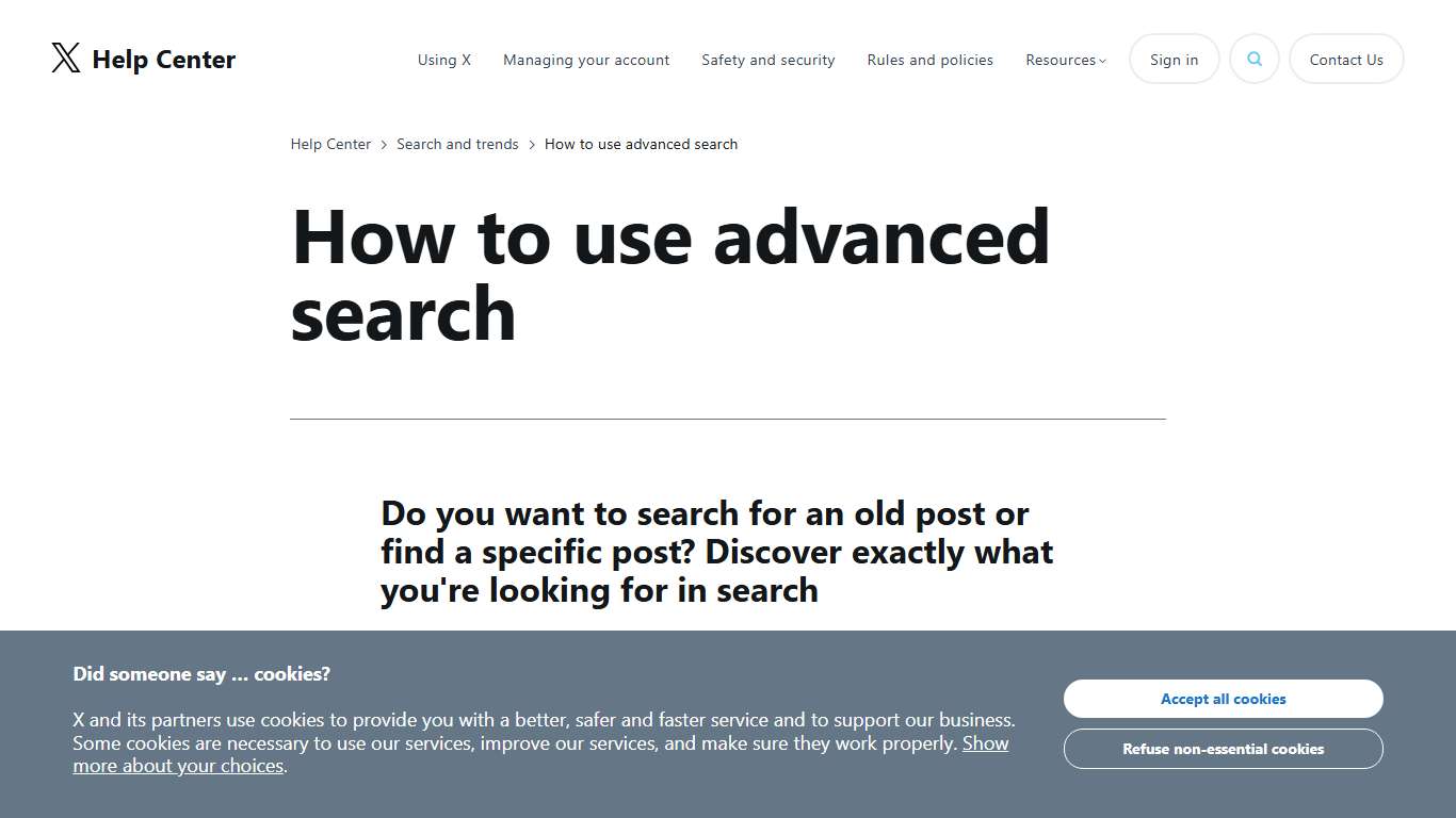 How to use advanced search – find posts, hashtags, and more